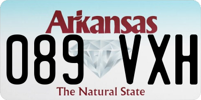 AR license plate 089VXH