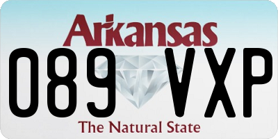 AR license plate 089VXP