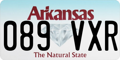 AR license plate 089VXR