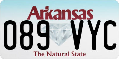 AR license plate 089VYC