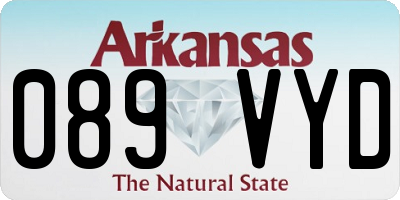 AR license plate 089VYD