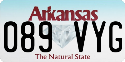 AR license plate 089VYG