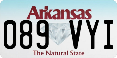 AR license plate 089VYI