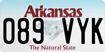 AR license plate 089VYK