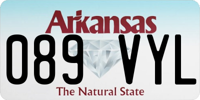 AR license plate 089VYL