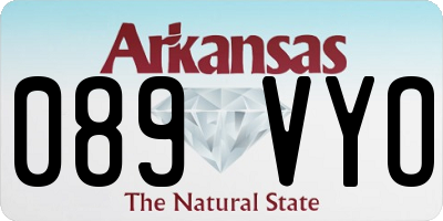 AR license plate 089VYO