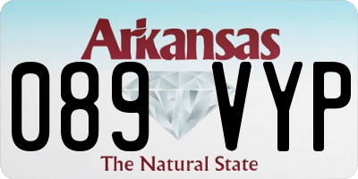 AR license plate 089VYP
