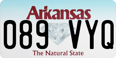 AR license plate 089VYQ
