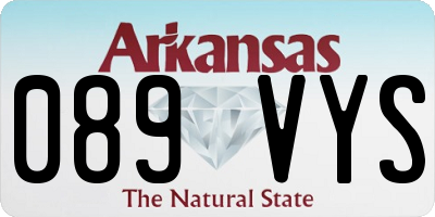 AR license plate 089VYS