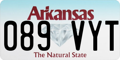 AR license plate 089VYT