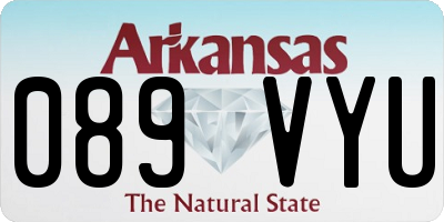 AR license plate 089VYU