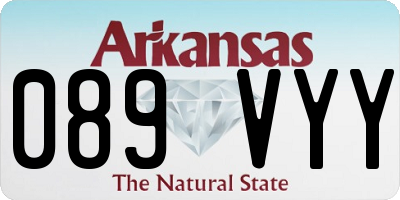 AR license plate 089VYY