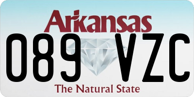 AR license plate 089VZC