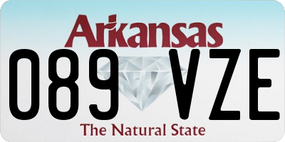 AR license plate 089VZE
