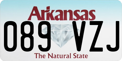 AR license plate 089VZJ
