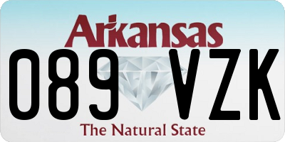 AR license plate 089VZK