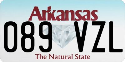 AR license plate 089VZL