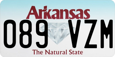 AR license plate 089VZM