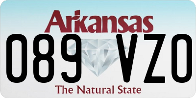 AR license plate 089VZO