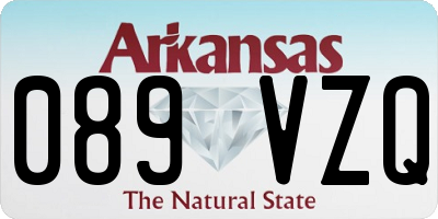 AR license plate 089VZQ
