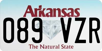 AR license plate 089VZR