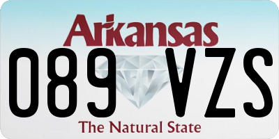 AR license plate 089VZS