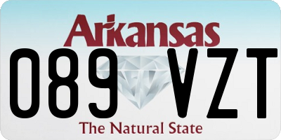 AR license plate 089VZT
