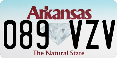 AR license plate 089VZV