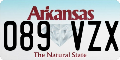 AR license plate 089VZX