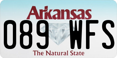AR license plate 089WFS