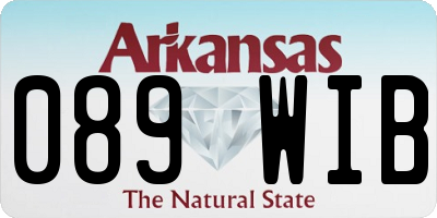 AR license plate 089WIB