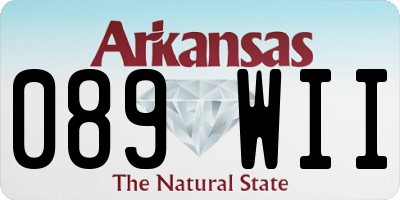 AR license plate 089WII