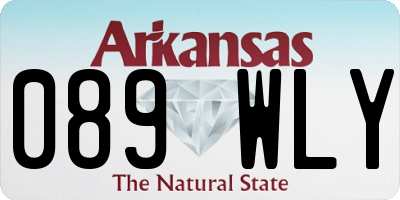 AR license plate 089WLY