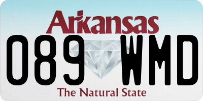 AR license plate 089WMD