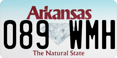 AR license plate 089WMH
