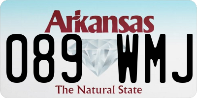 AR license plate 089WMJ