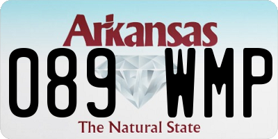 AR license plate 089WMP