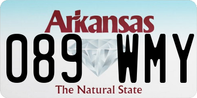 AR license plate 089WMY