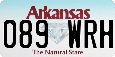 AR license plate 089WRH