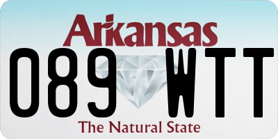 AR license plate 089WTT