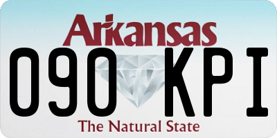 AR license plate 090KPI