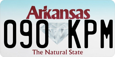 AR license plate 090KPM