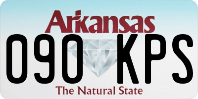 AR license plate 090KPS