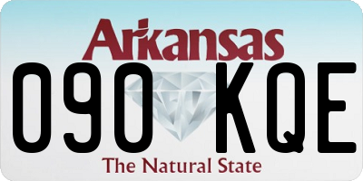 AR license plate 090KQE