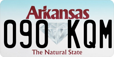 AR license plate 090KQM