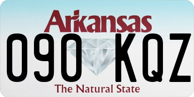 AR license plate 090KQZ