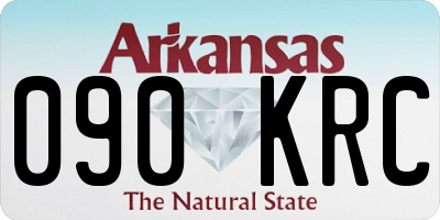 AR license plate 090KRC