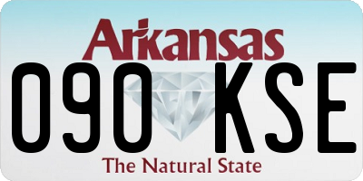 AR license plate 090KSE