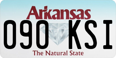 AR license plate 090KSI
