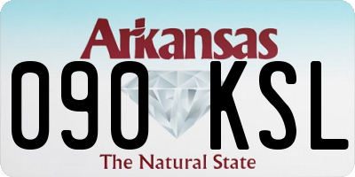 AR license plate 090KSL
